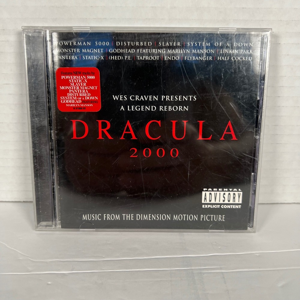 Dracula 2000 Soundtrack CD Linkin Park System of a Down Disturbed CK 61585 2000